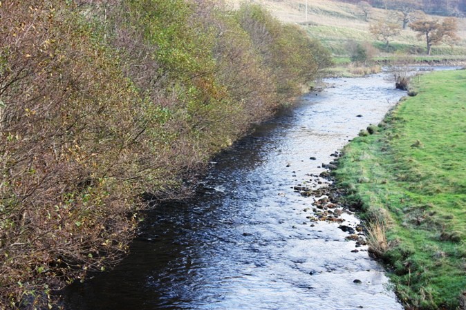 Langden Brook towards the River Hodder