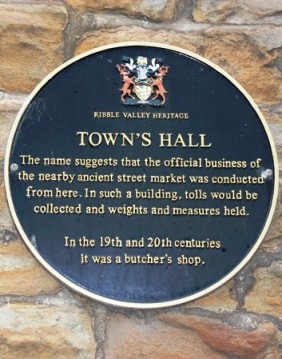 The Towns Hall Plaque